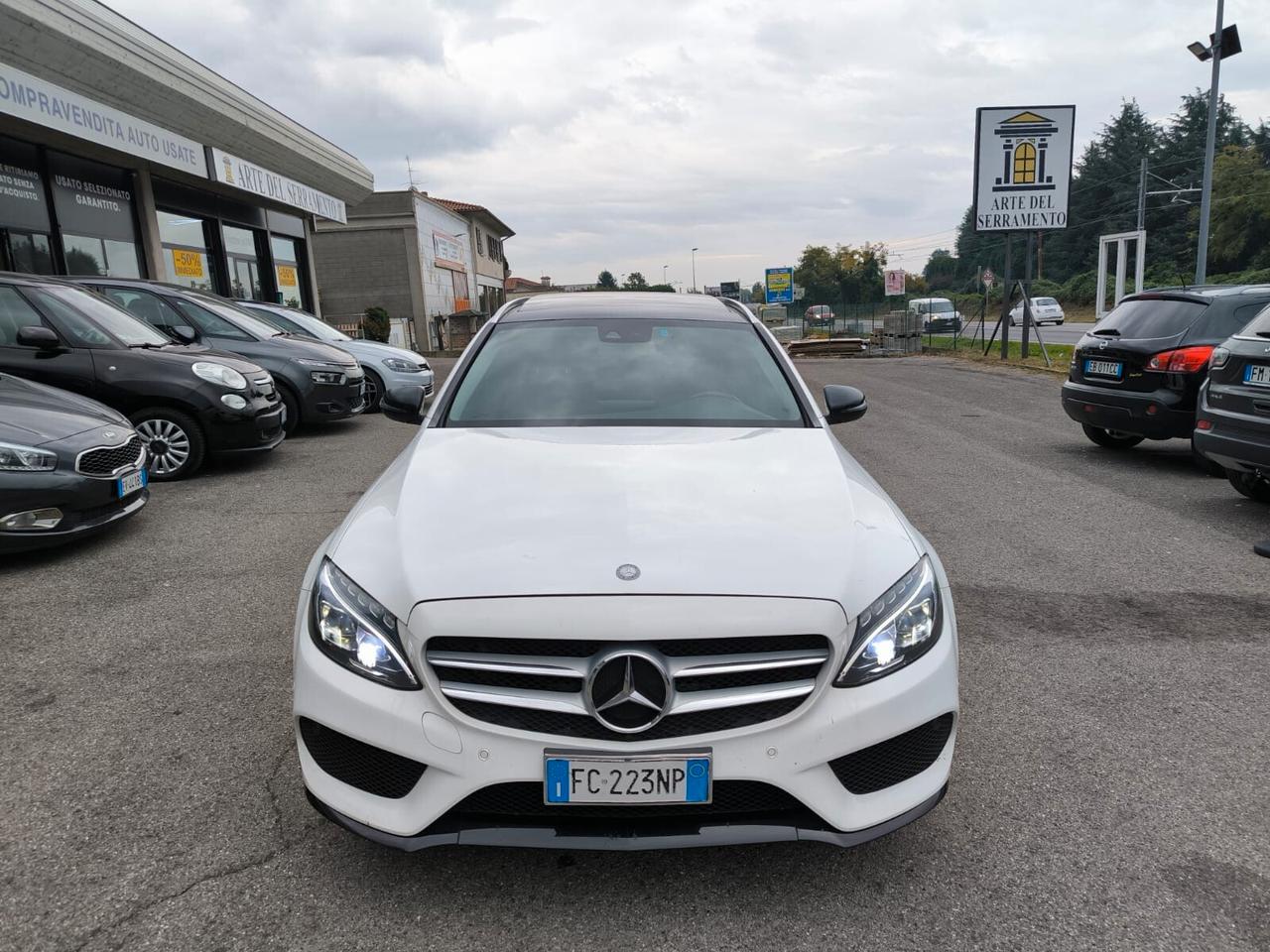 Mercedes-benz C 220 d S.W. 4Matic Auto Sport *PACK AMG*TETTO*F.LED*NAVI*
