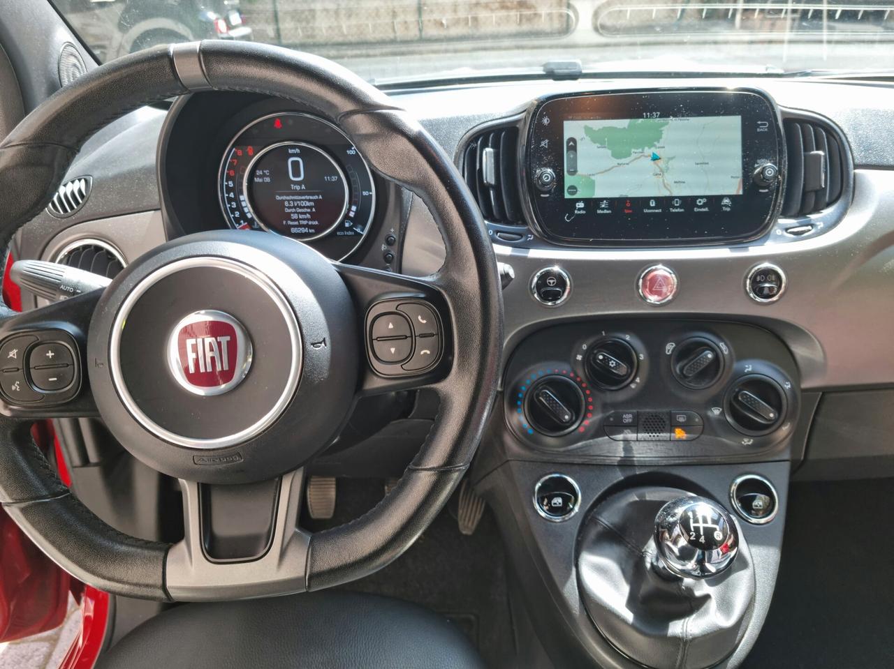Fiat 500 S cabrio 69cv km65000 10/2018 neopat