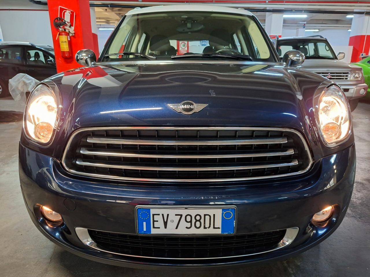 Mini Cooper D Countryman 1.6 ALL4 4X4 C.LEGA UNIPRO' TETTO BIANCO