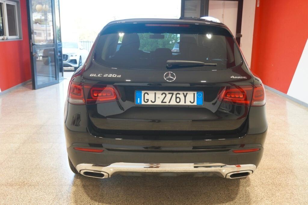 MERCEDES-BENZ GLC 220D 190CV AUTOMATIC 4MATIC BUSINESS EXTRA ( FARI LED - CRUISE - NAVI - PARK ASSIST - TELECAMERA POST. - CERCHI 18 )
