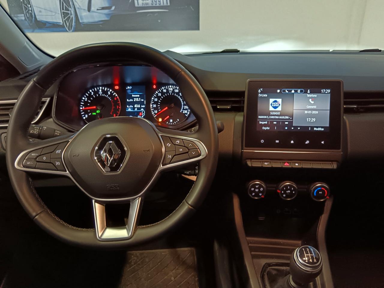 Renault Clio SCe 65 CV 5 porte Equilibre PREZZO REALE