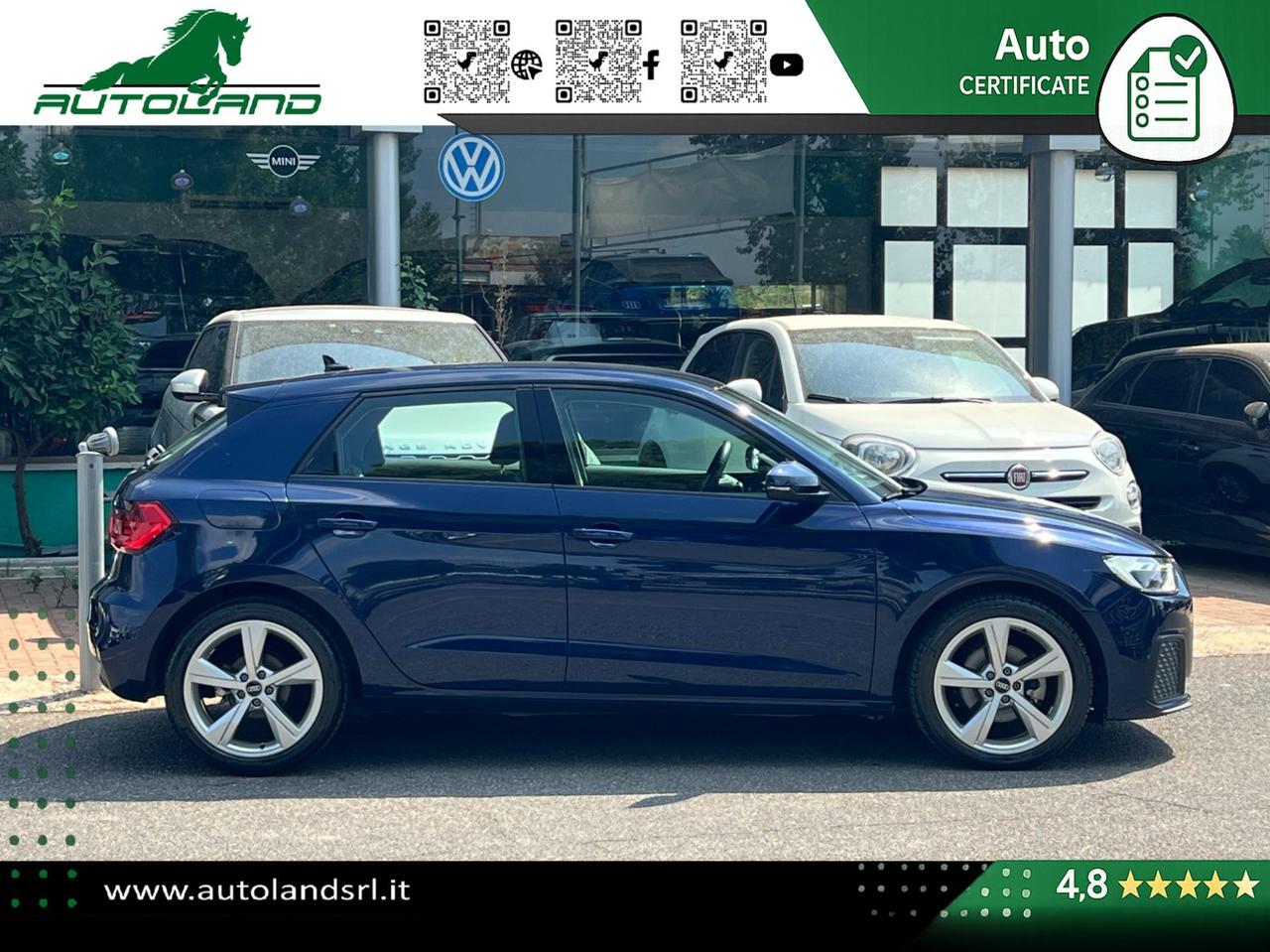 Audi A1 Sportback 30 1.0 tfsi Admired 110cv