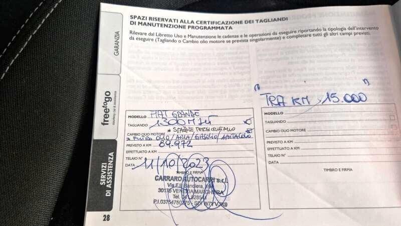 Fiat Punto 1.3 M-Jet 75 CV Lounge