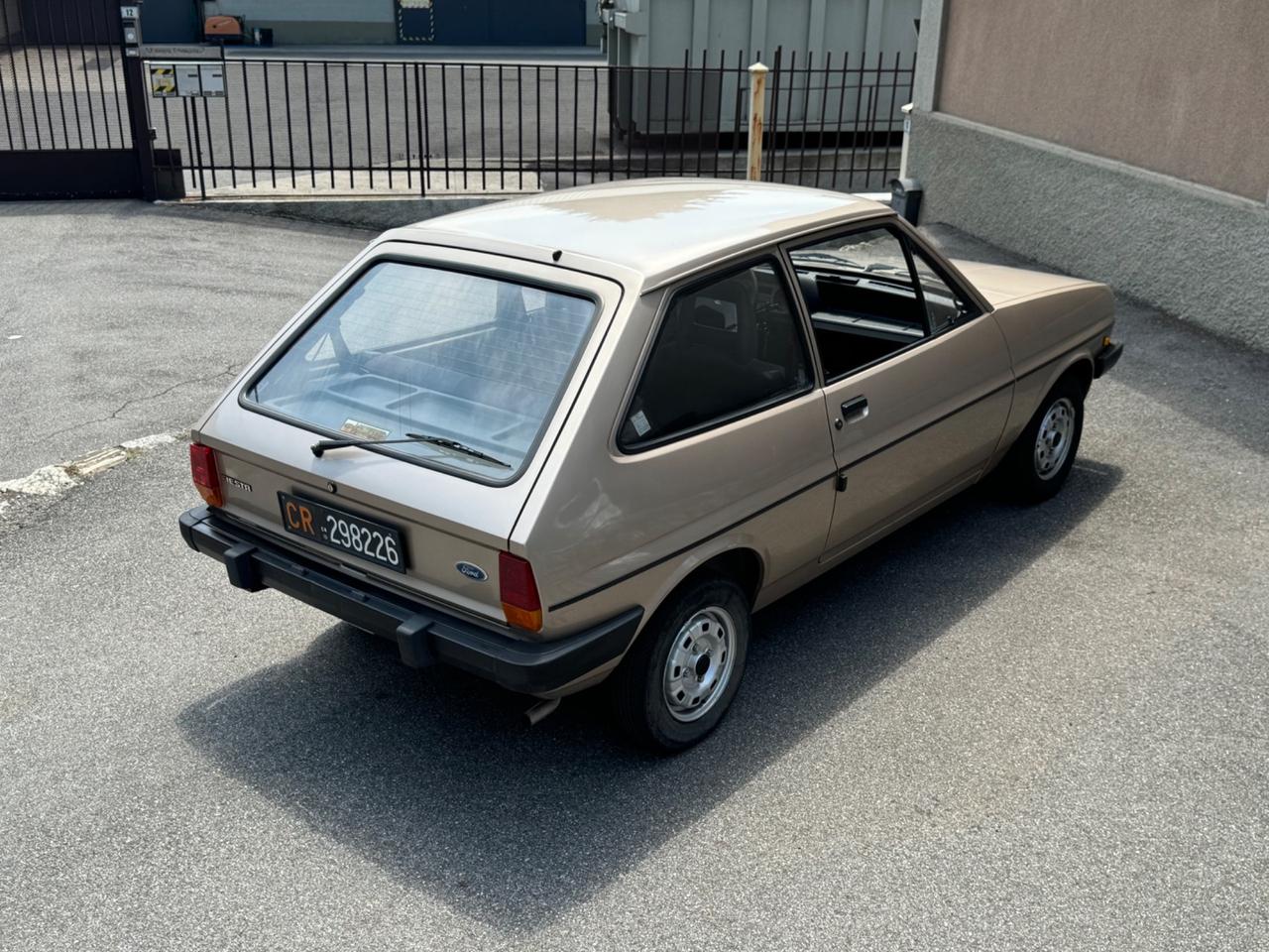 Ford Fiesta 900 Mk1 (1982) - ASI - Targhe Originali