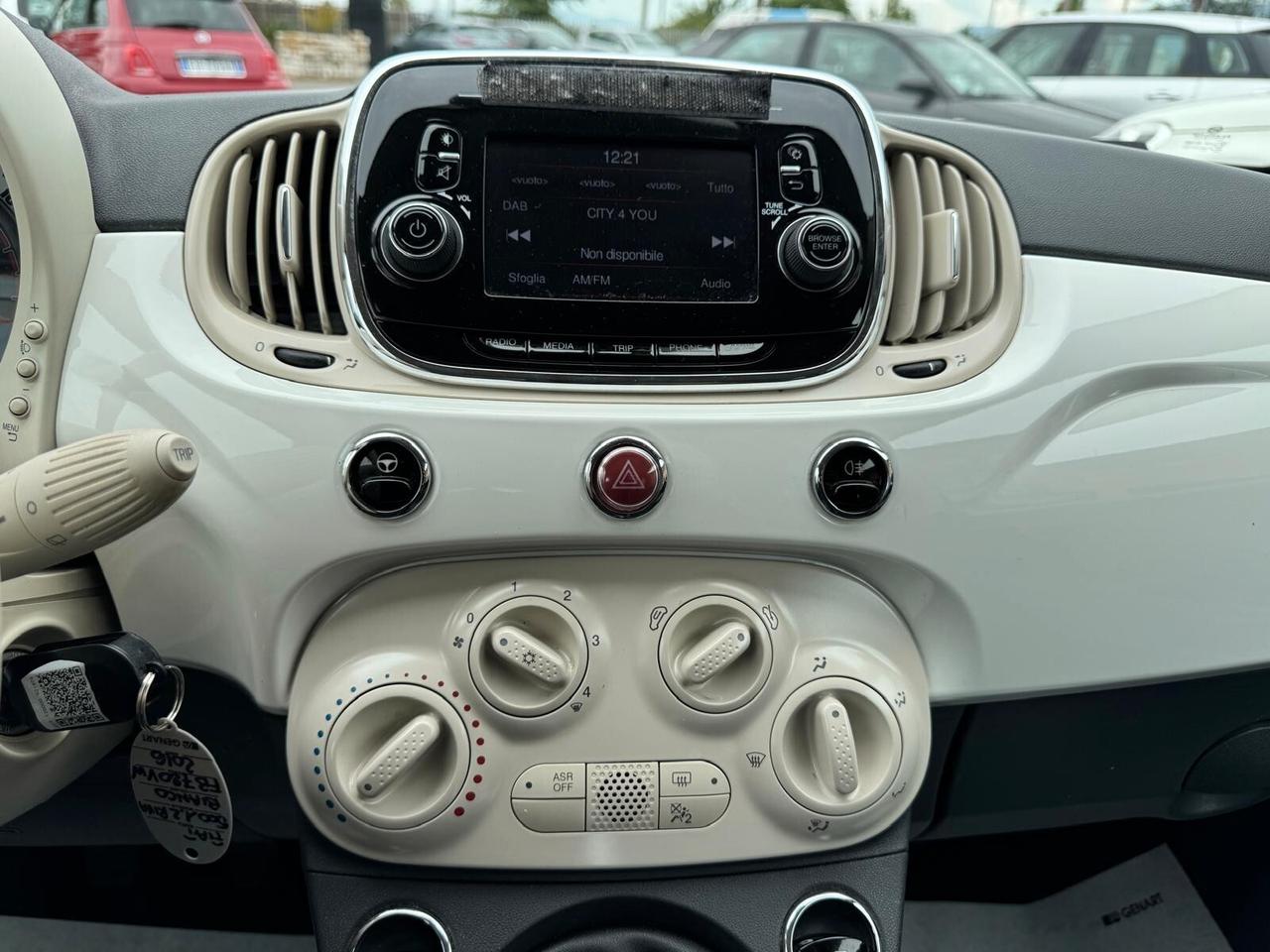Fiat 500 1.2 BENZ POP KM 57000 - 2016