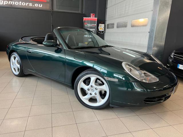 PORSCHE 911 996 Carrera 3.4 Cabrio 300CV VERDE ORIGINALE !