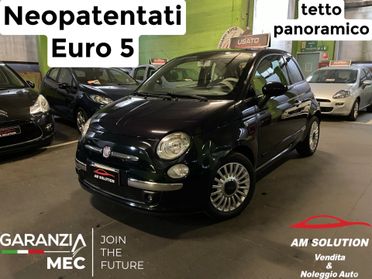 Fiat 500 1.2 Neopatentati Euro 5 Tetto Panoramico