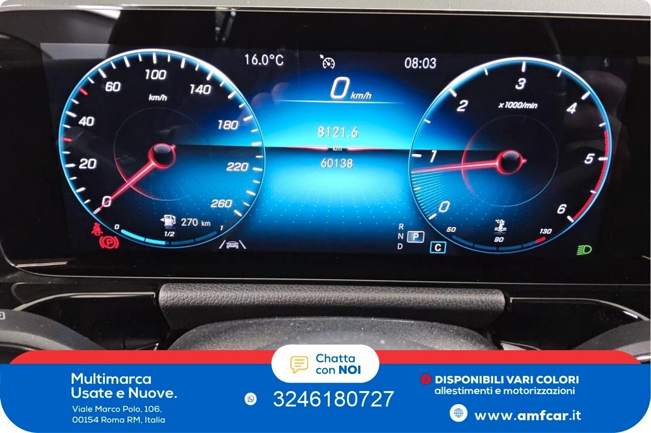 Mercedes-benz GLA 180 d Automatic Sport Navi Pelle