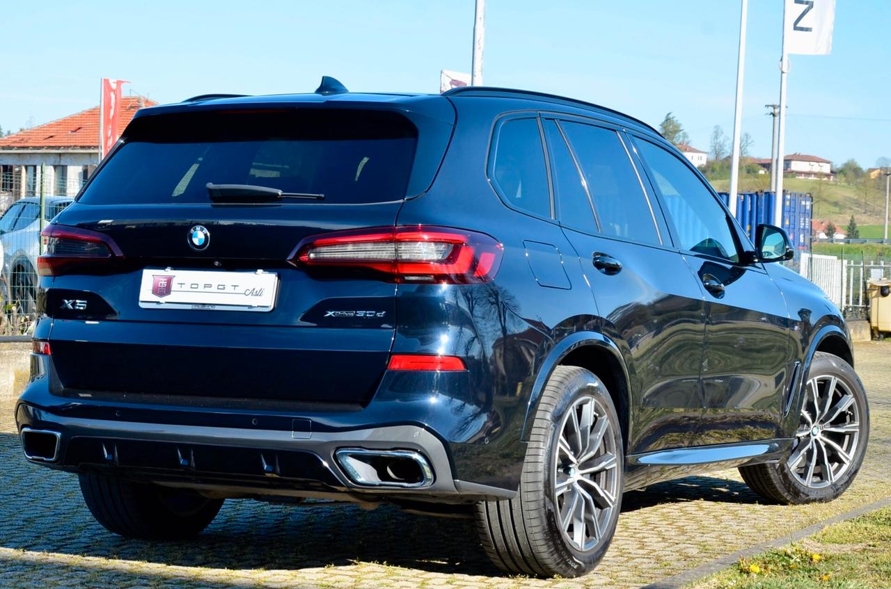 BMW X5 XDRIVE30d MHEV 48V MSPORT 286cv AUTO, UFF ITALIANA, EURO 6D, PACCHETTO SERVICE BMW, TETTO, MBRAKES, PELLE TOTALE, PERMUTE