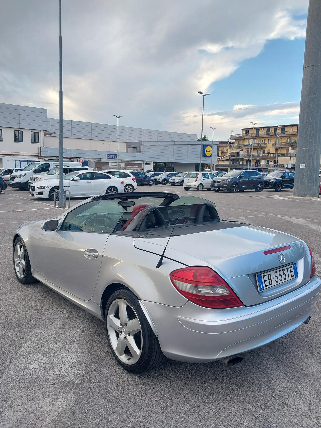 MERCEDES SLK 200 K. TAGLIANDATA 12/2005
