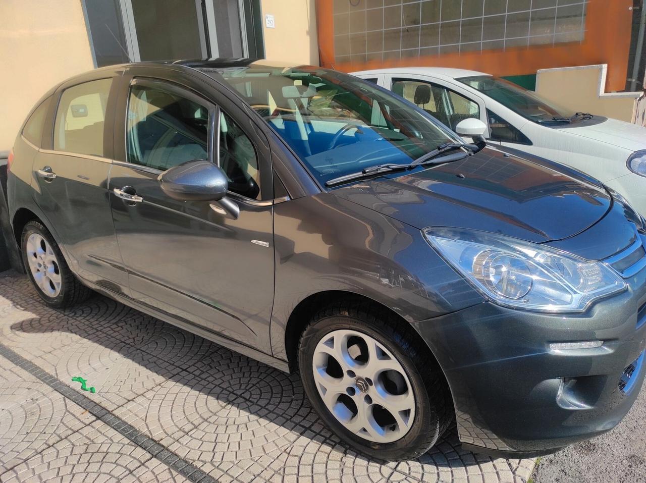 Citroen C3 1.2 Benzina 2013 Tetto panoramico lega sensori