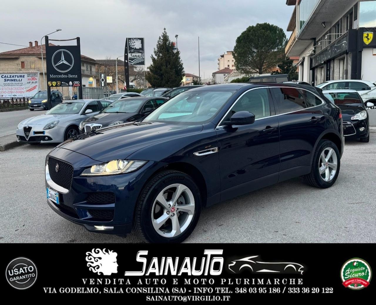 Jaguar F-Pace 2.5 D 240 CV AWD aut. Portfolio garanzia