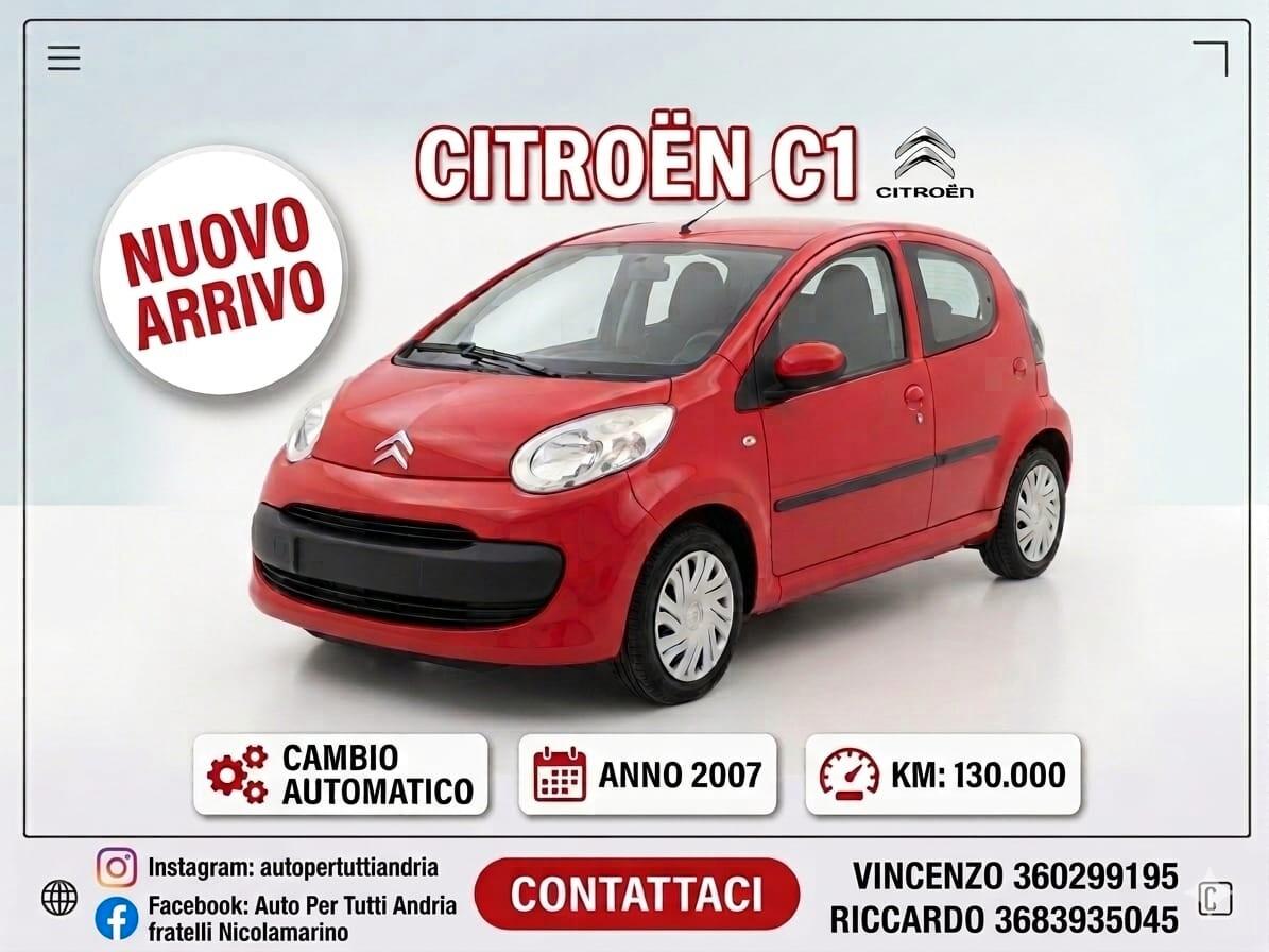 Citroen C1 1.0 5 porte CAMBIO AUTOMATICO