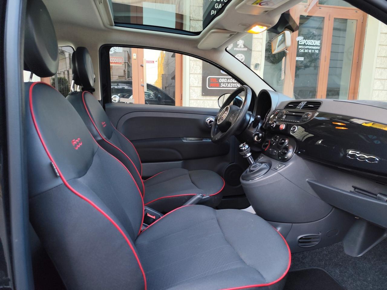 Fiat 500 1.2 BENZINA 69CV LOUNGE TETTO