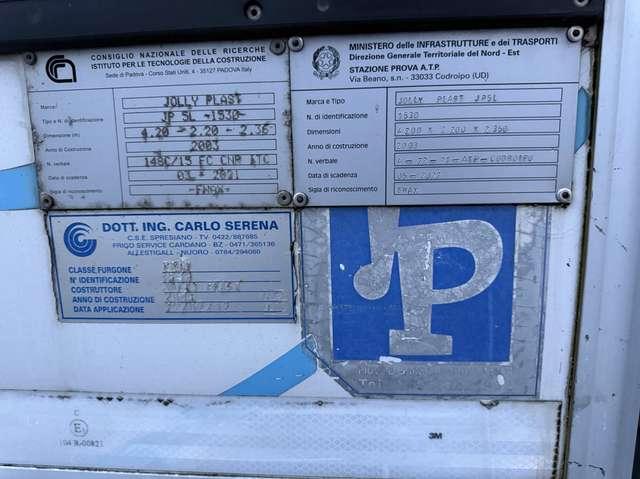 Iveco Altro Eurocargo 75E15Frigo ATP05 27 4100x2060x2150kg2300