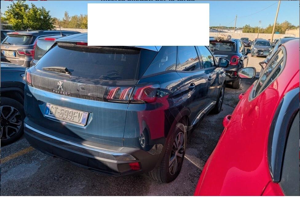 PEUGEOT 3008 1.5 BLUEHDI 130CV EAT8 SeS ALLURE PACK ( FARI LED - I-COCKPIT - CRUISE - NAVI - MIRROR - PDC - TELECAMERA POST. - CERCHI 18 )
