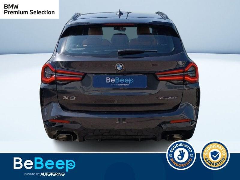 BMW X3 XDRIVE20D MHEV 48V MSPORT AUTO