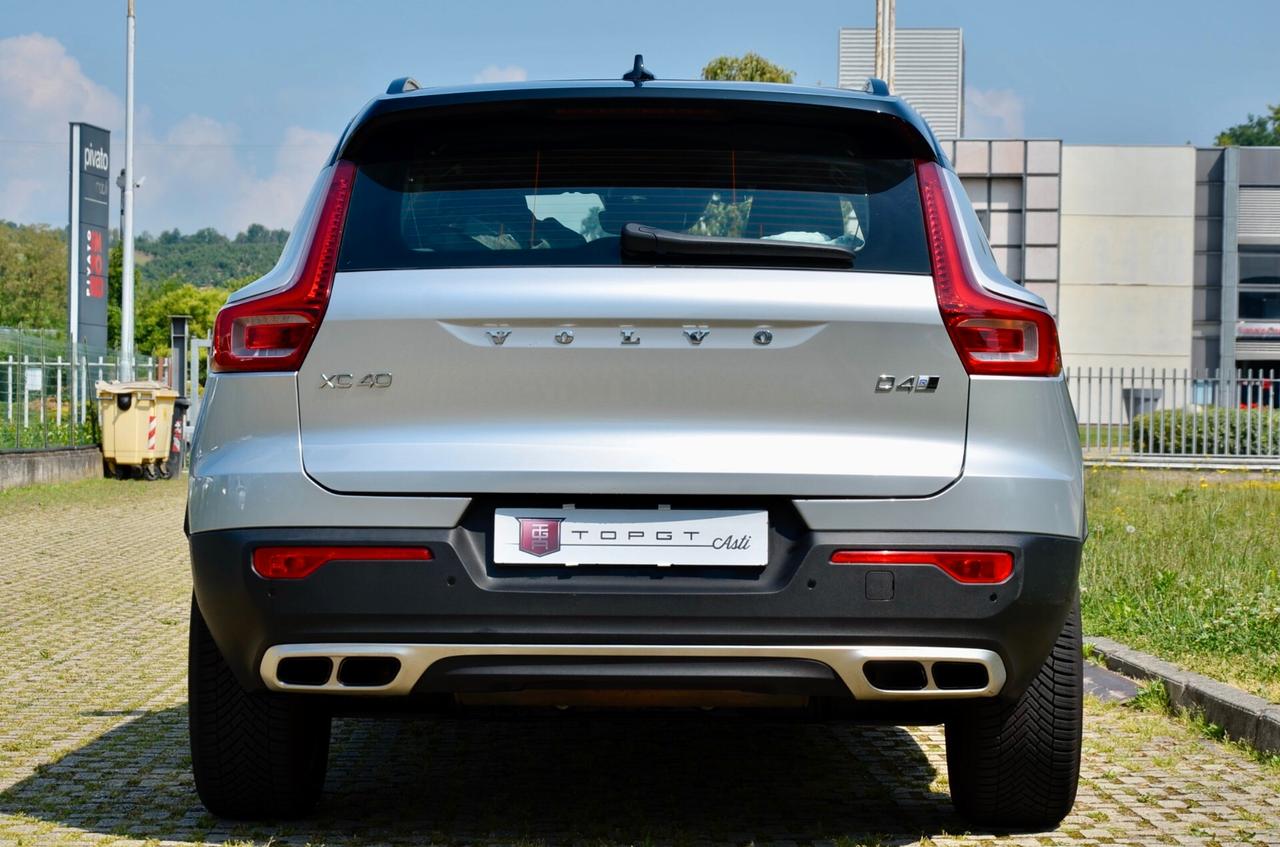 VOLVO XC40 2.0 d4 R-DESIGN AWD 190cv GEARTRONIC, EURO 6D, UFF ITALIANA, SERVICE DIMOSTRABILI, FULL LED, RETROCAMERA, APPLE ANDROID, PERMUTE
