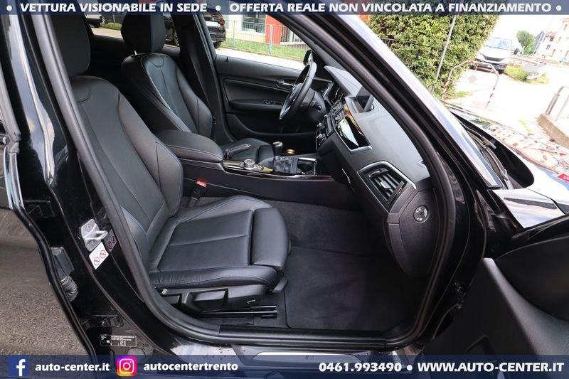 BMW Serie 1 118i MSport Shadow Edition MANUALE M-sport LCI