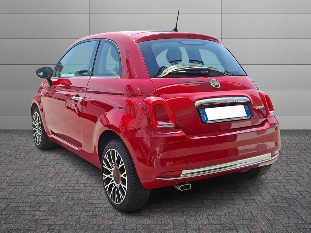 Fiat 500 1.0 FireFly Hybrid (Red)