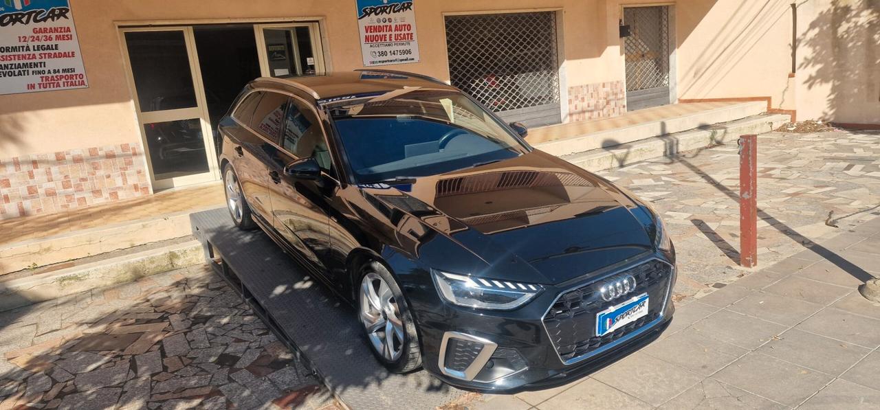 AUDI A4 SLINE 2.0 TDI 163 CV UNICO PORP. 201.000 KM IVA ESPOSTA