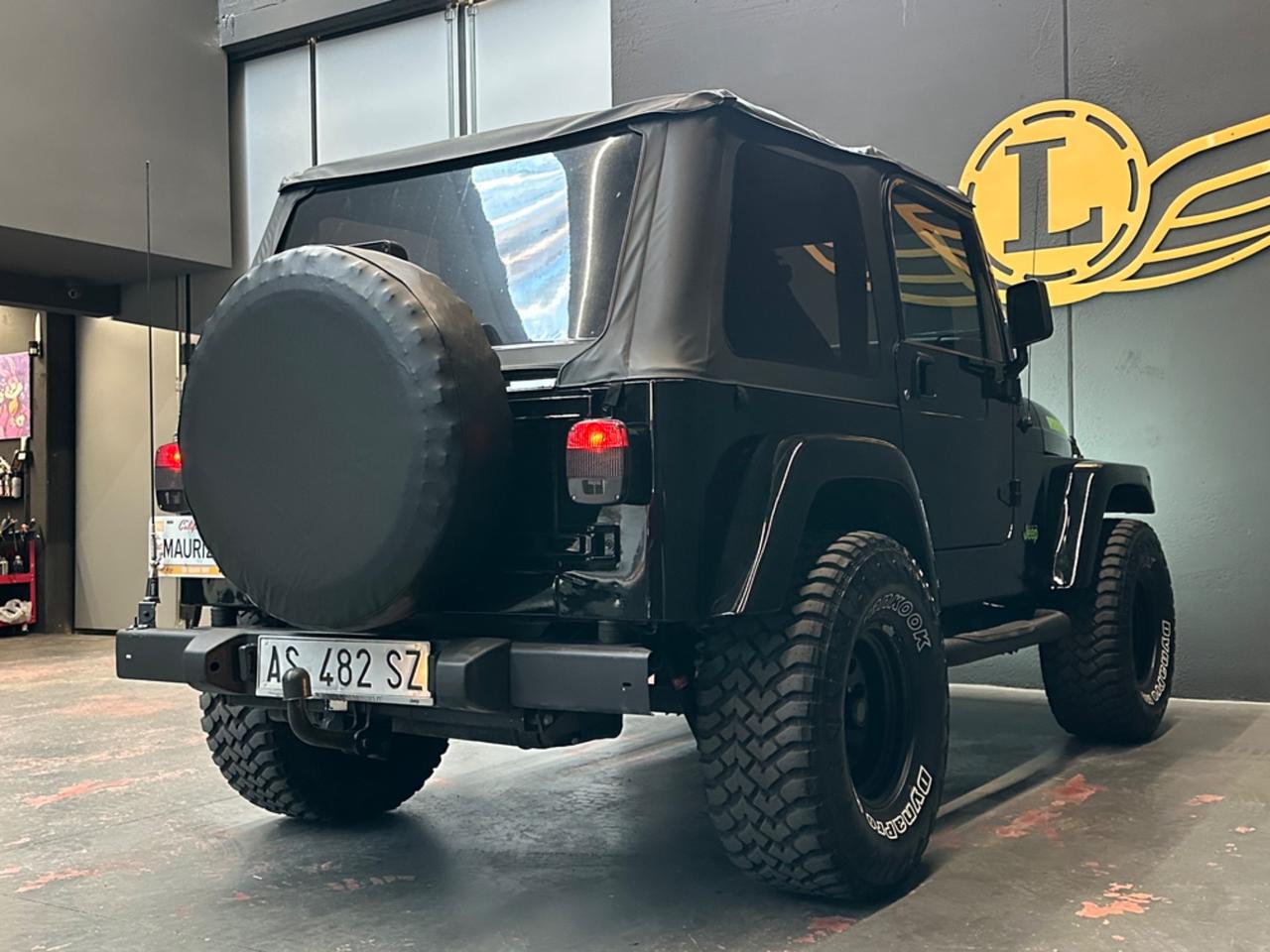 Jeep Wrangler 4.0 TJ HARD TOP A.S.I RESTAURATA GANCIO TRAINO GPL