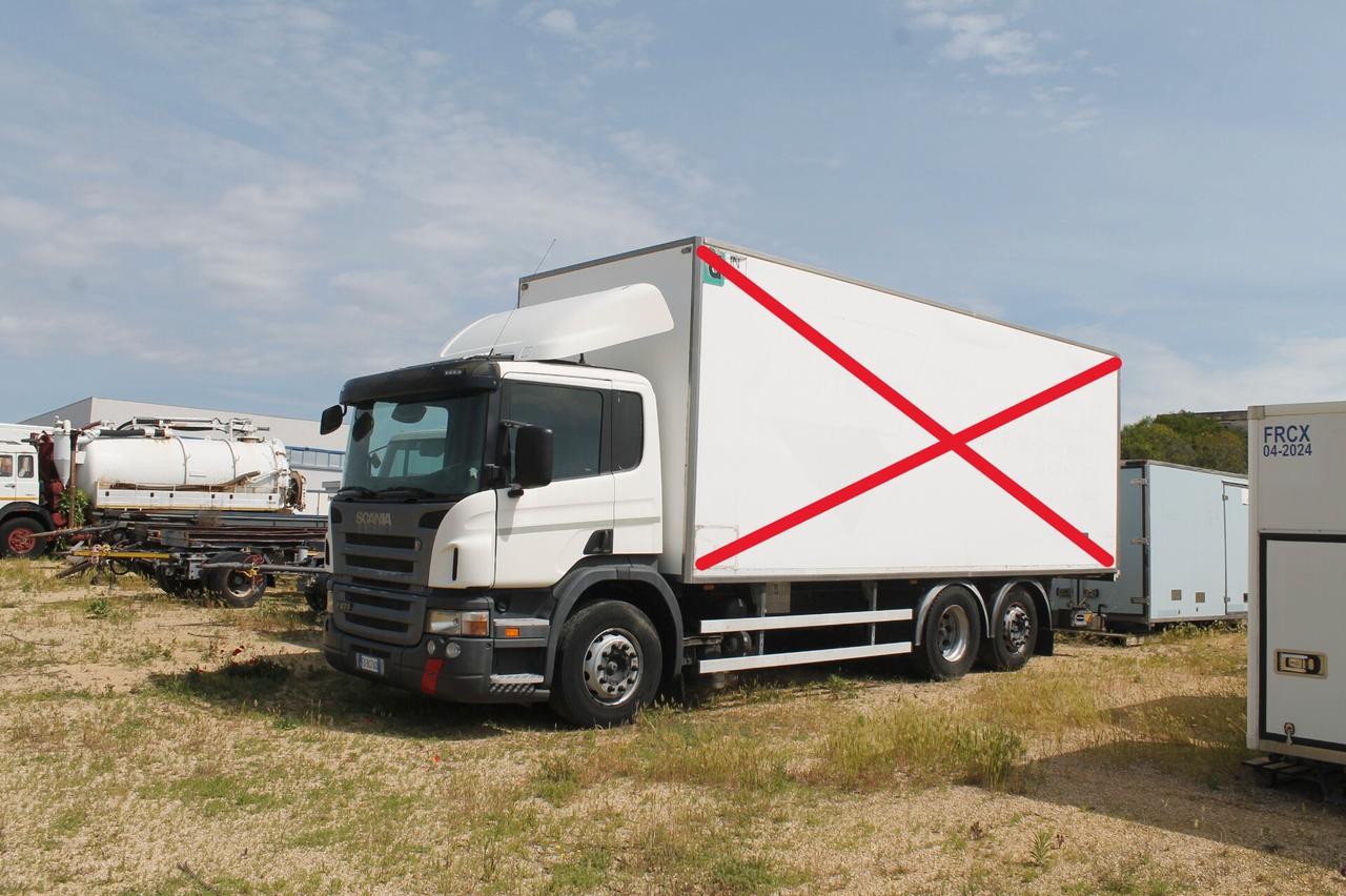 Scania P270 3 assi A TELAIO
