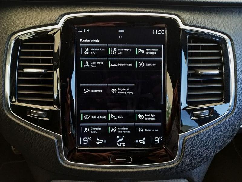 Volvo XC90 D5 235 CV AWD Automatica NAVI TETTO LED R-design 7 posti