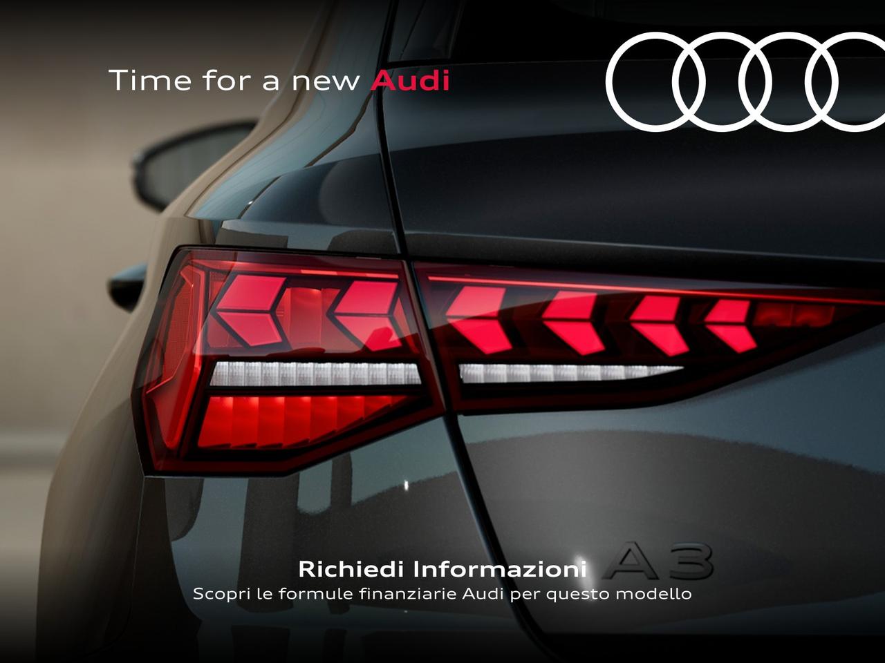 Audi A3 sportback 2.0 tdi s line edition 150cv s-tronic