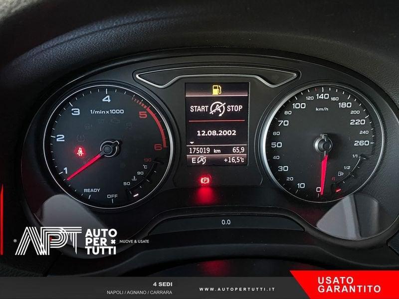 Audi A3 A3 Sportback 1.6 tdi Sport 110cv