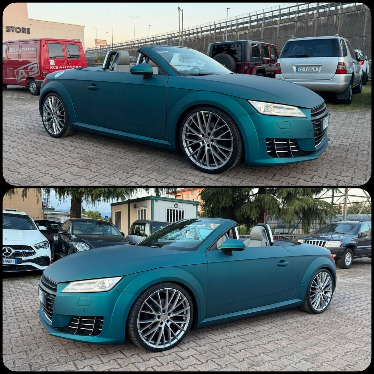 Audi TT Roadster 1.8 TFSI CABRIO AUTOMATICA CAMERA CRUISE SENSORI PDC