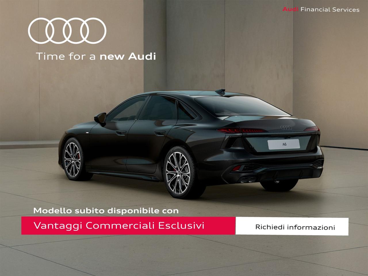 Audi A6 2.0 tdi mhev + s line edition quattro 204cv s-tronic