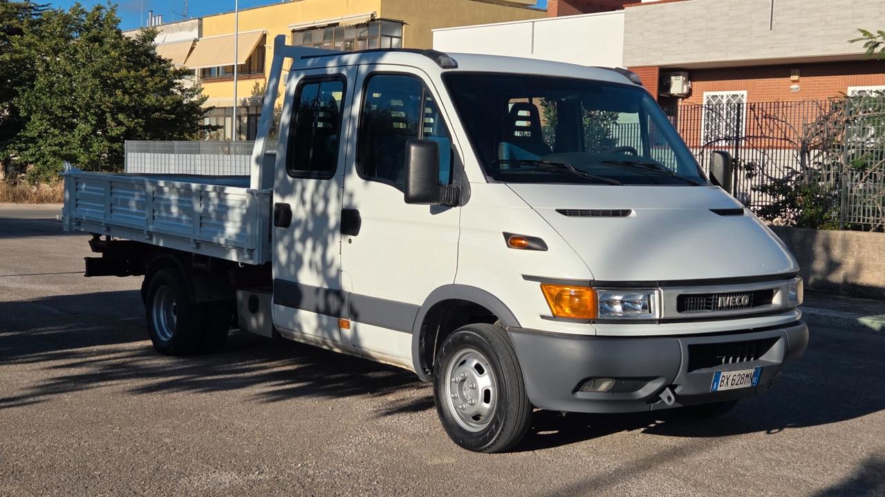 Iveco daily 35 C 13 doppia cab. 7 posti Ribaltabile trilat.