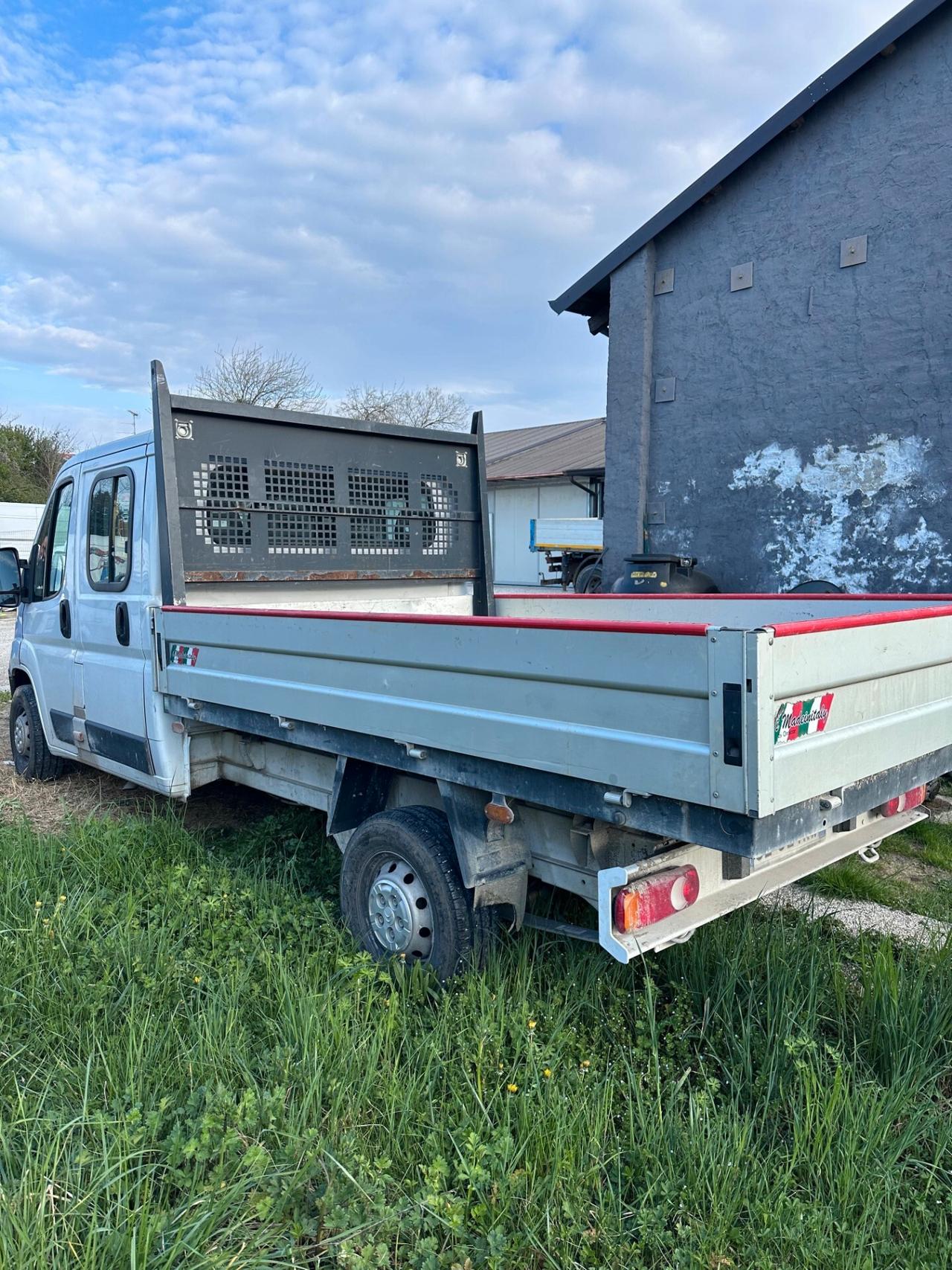 CITROEN JUMPER DOPPIA CABINA 7 POSTI 35 BLUEHDI 140 PLM-DC CASSONATO INCIDENTATO 2023