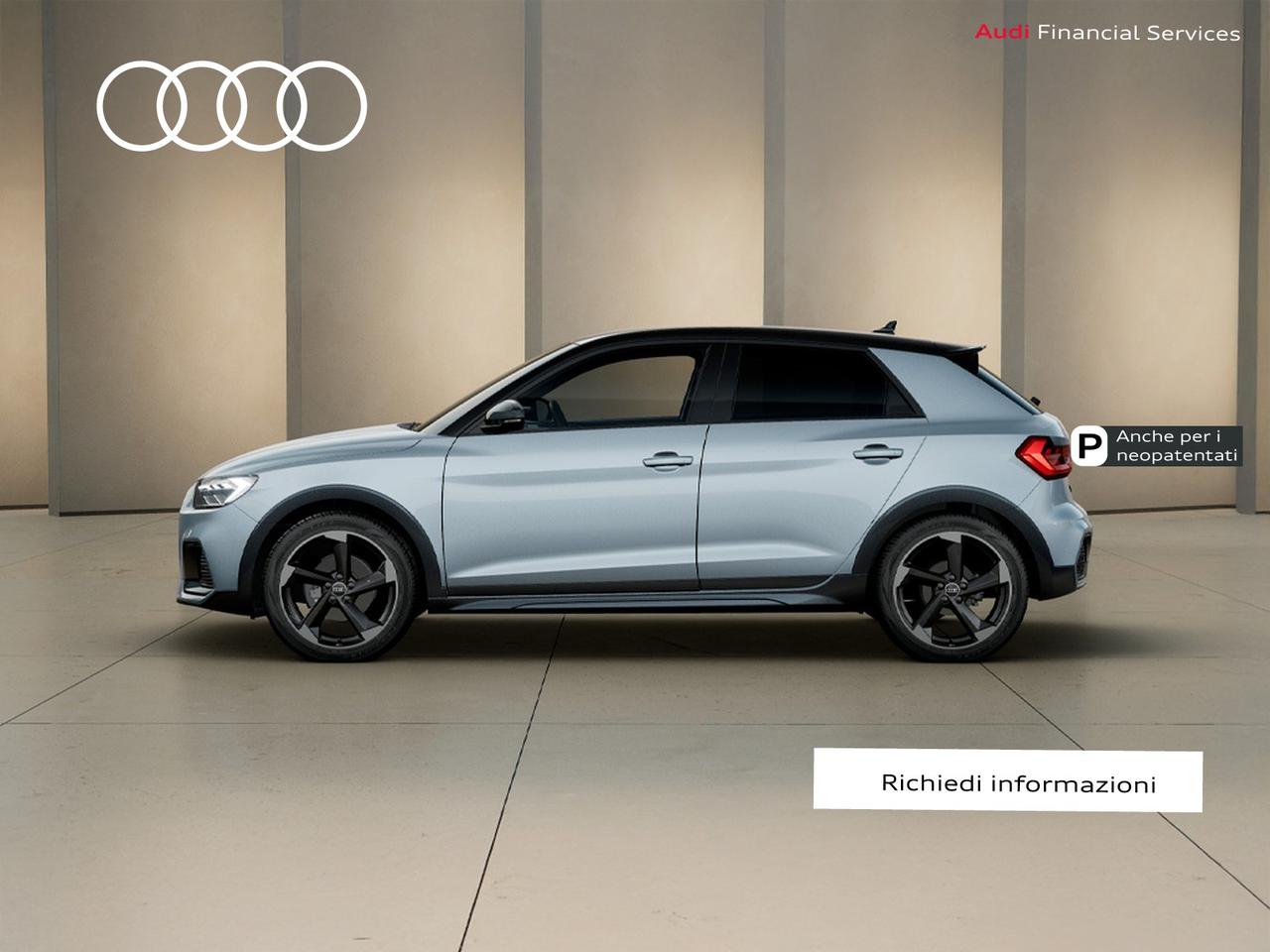 Audi A1 allstreet 30 1.0 tfsi identity contrast 116cv s tronic