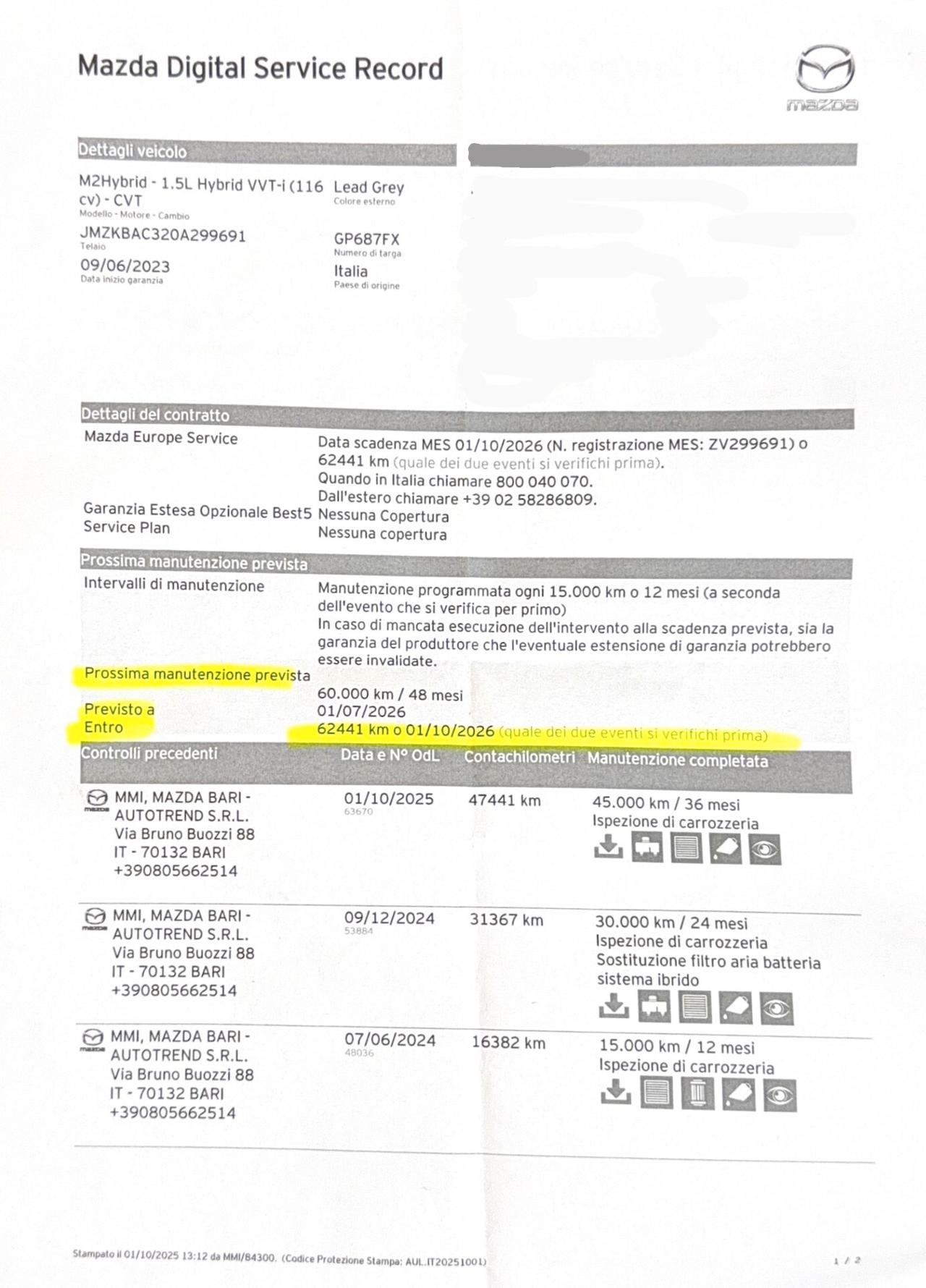 Mazda 2 Hybrid 1.5 VVT e-CVT Full Electric Select