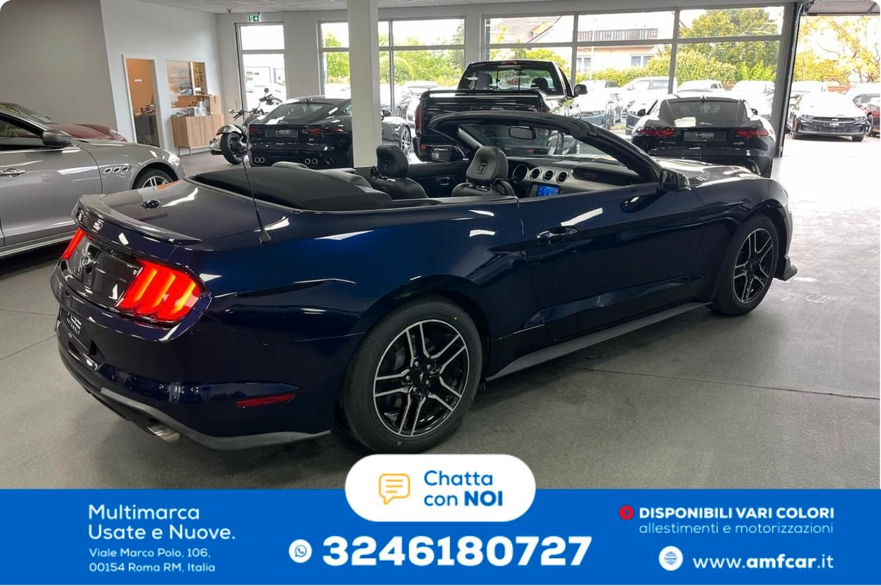 Ford Mustang Cabrio 2.3 EcoBoost 314cv Cambio Automatico