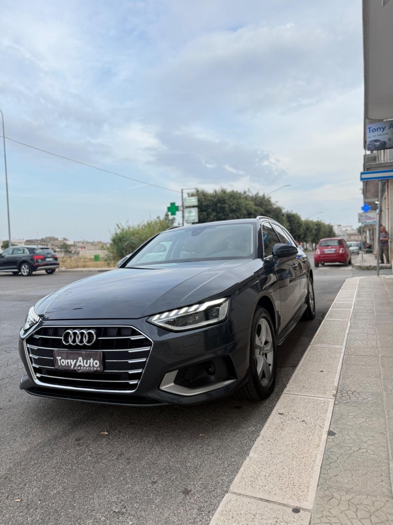 Audi A4 Avant 35 2.0 tdi mhev (DIESEL/ELETTRICA) s-tronic VIRTUALCOCKPIT,NAVIGATORE,FARO MATRIX