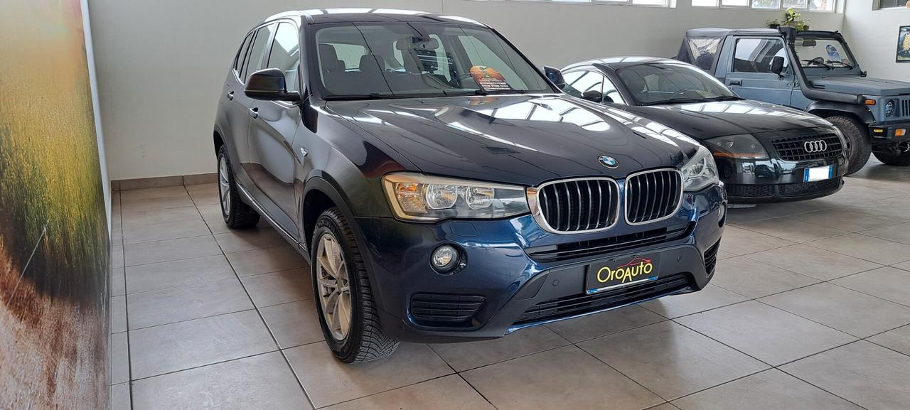 BMW X3 2.0d X-Drive-Automatico-Navi-Pdc-Tagliandat
