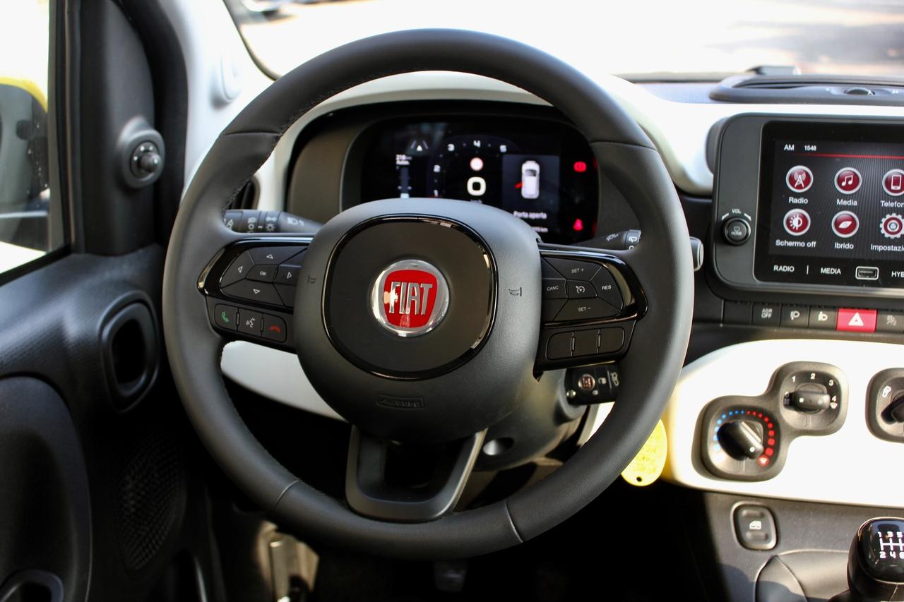 Fiat Panda 1.0 FireFly S&S Hybrid Pandina - Sensori posteriori - apple CarPlay & Android auto