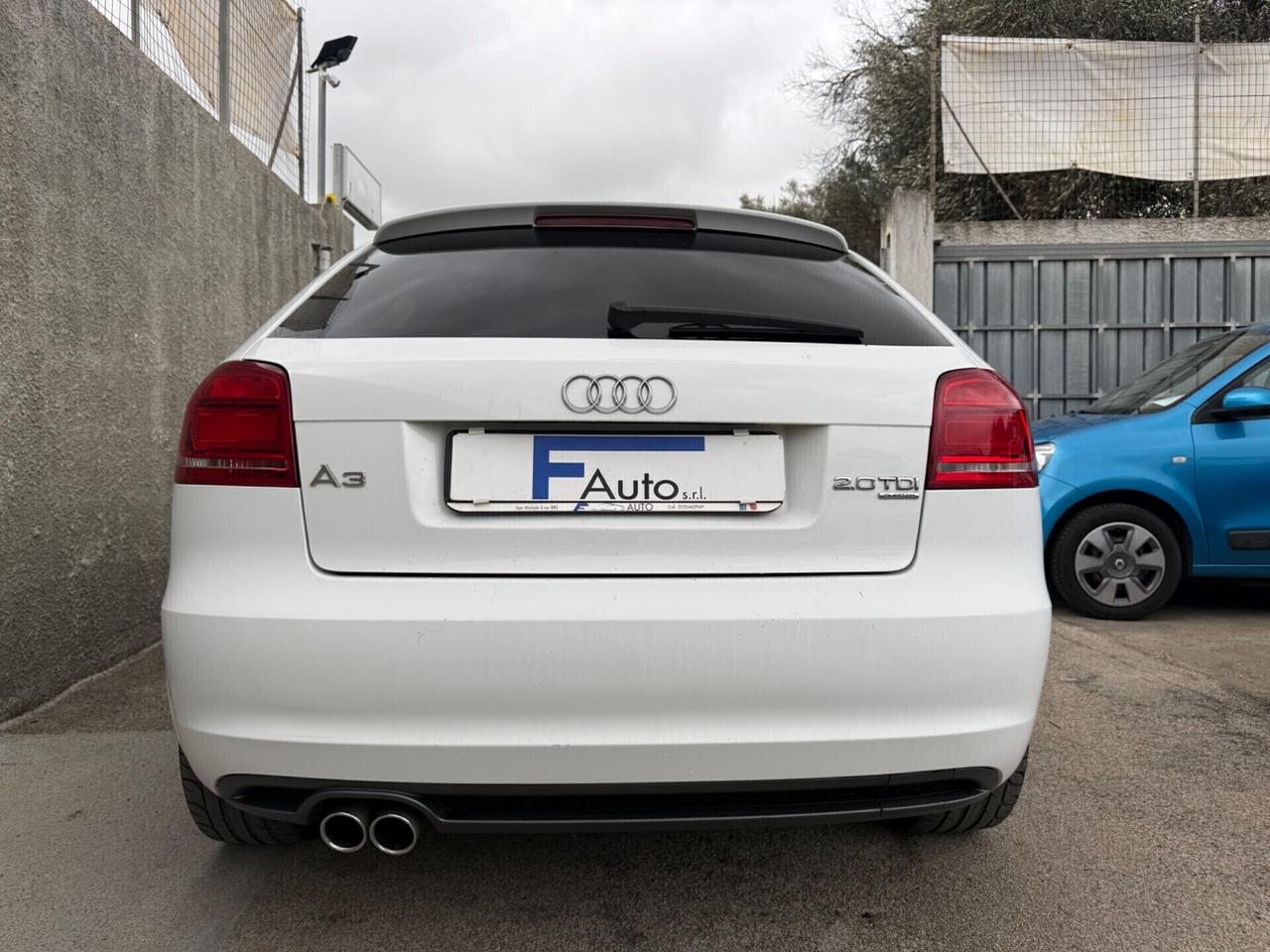 Audi A3 2.0 TDI 170 CV Quattro S-Line,Bluetooth,Climatronic Biz.,ecc.