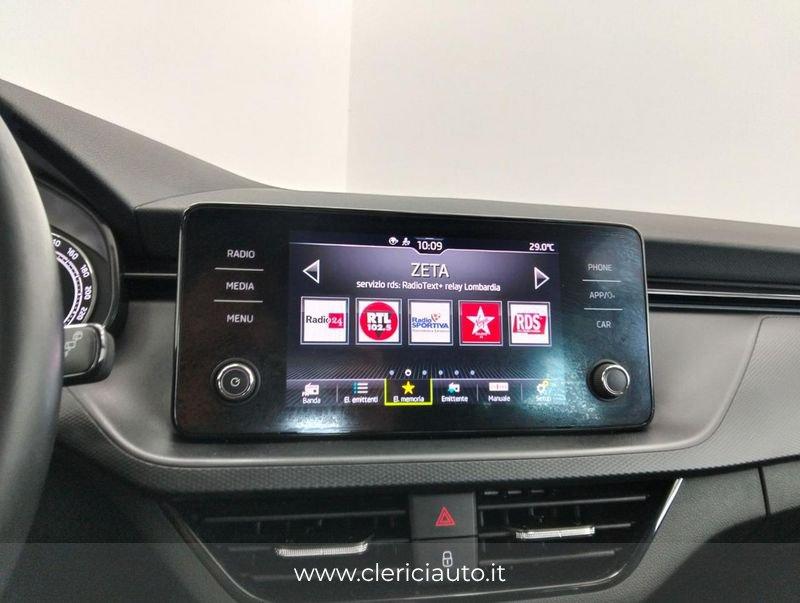 Škoda Kamiq 1.0 TSI 110 CV Ambition