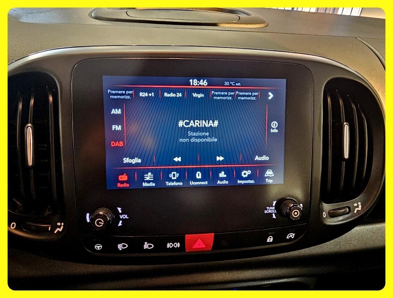 Fiat New 500L 1.3 Multijet 95 CV Cross Business Bicolore In Garanzia 12 Mesi