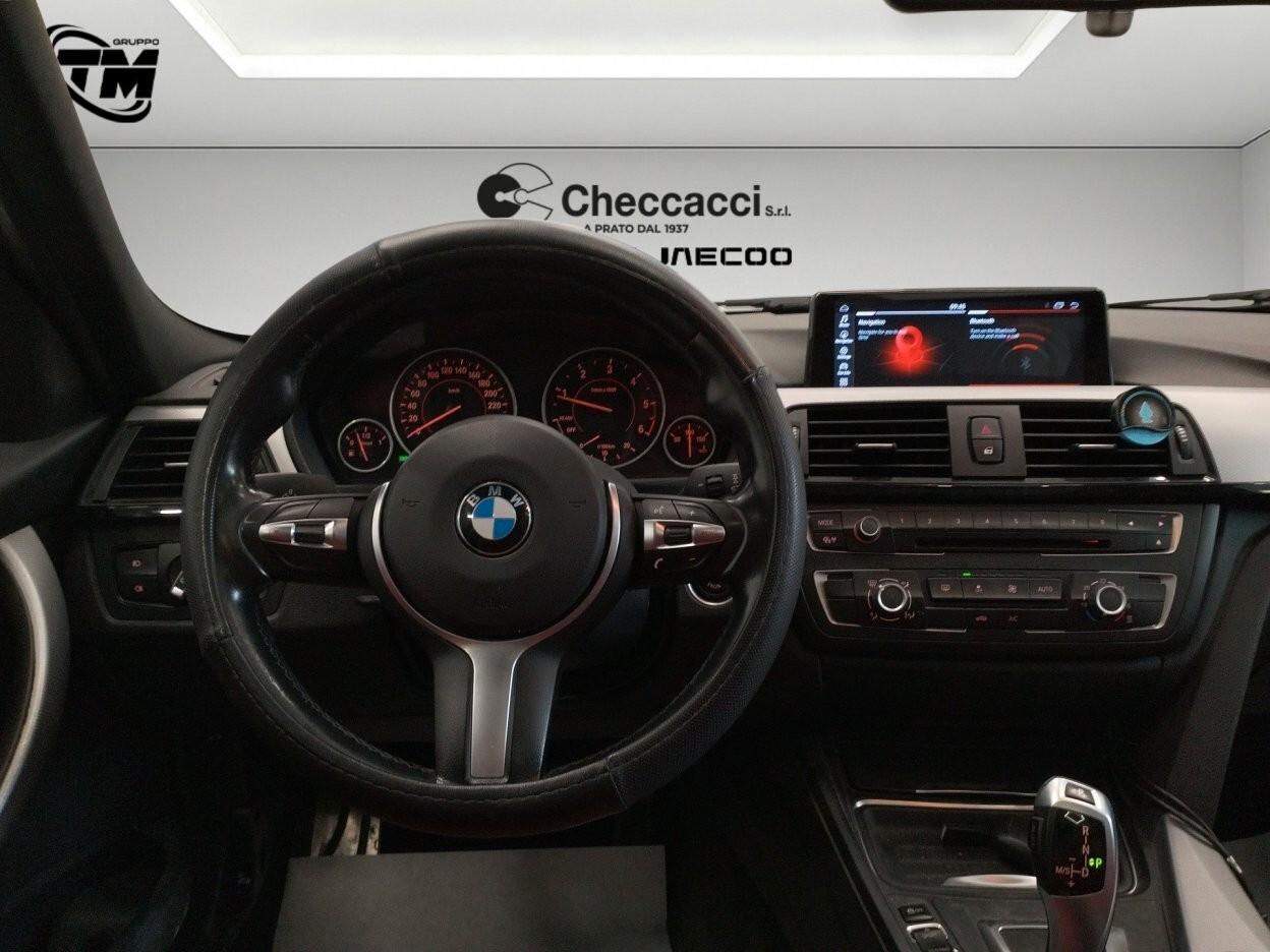 BMW 320 d xdrive Msport * TETTO APRIB. * PELLE ROSSA *