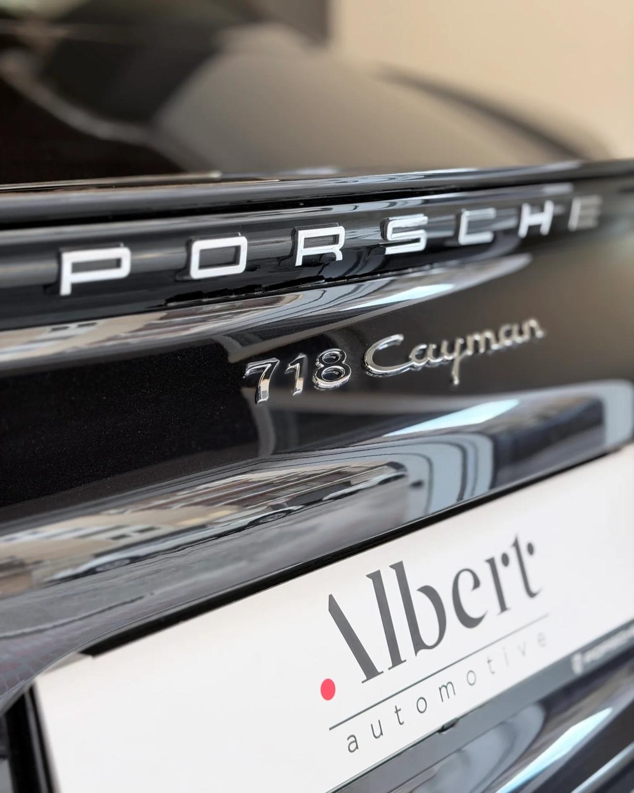 Porsche 718 Spyder Cayman 2.0