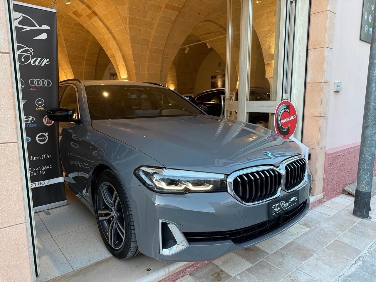 BMW 520D TOURING LUXURY 2.0 MHEV 190CV X-DRIVE PELLE NAVI CAM ANNO 2022