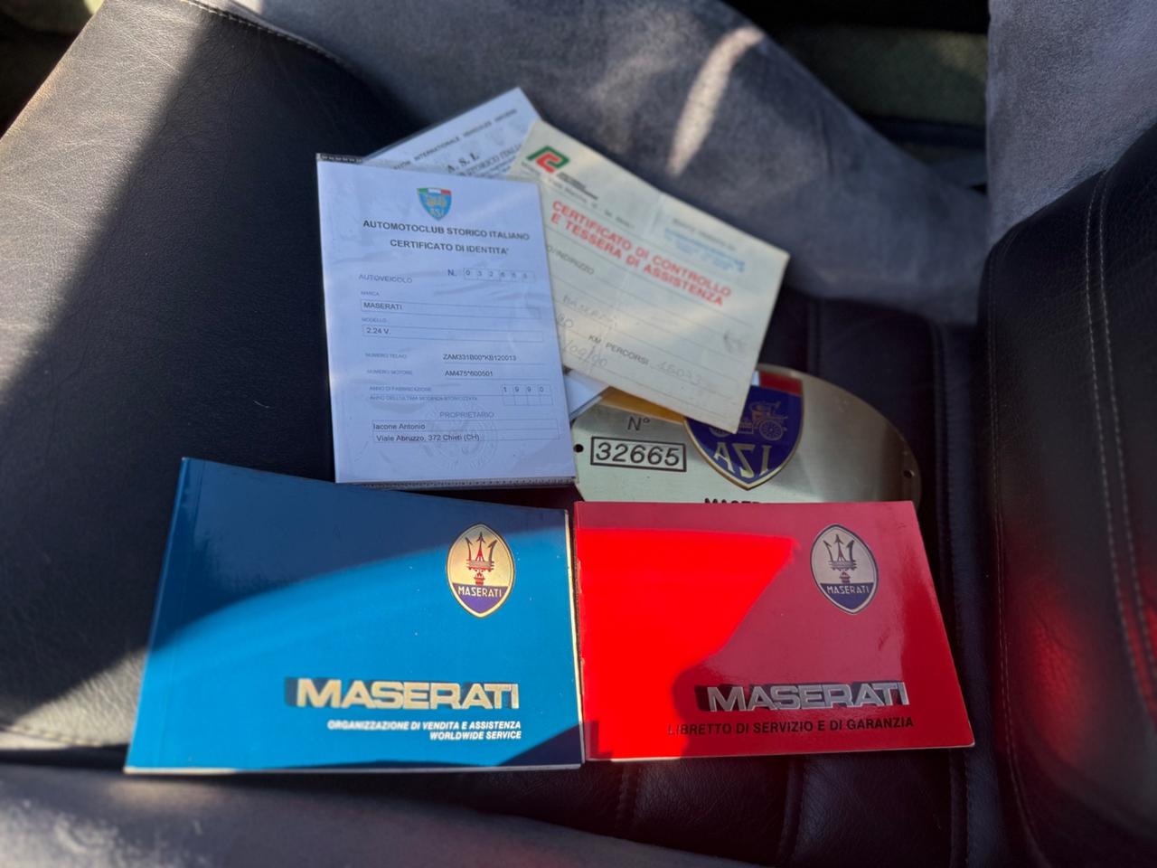 Maserati biturbo 2.24v 245cv