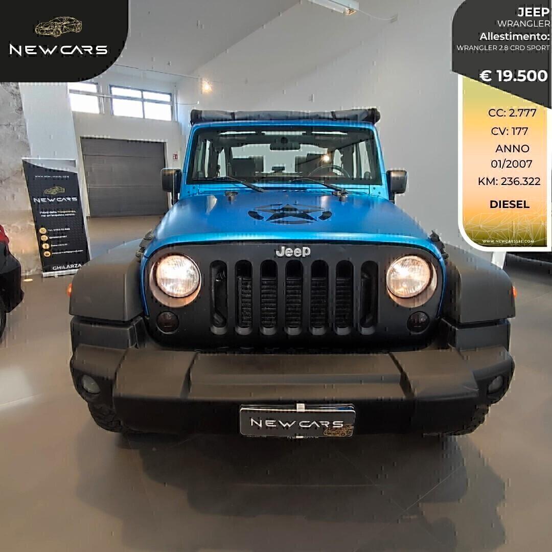 Jeep Wrangler 2.8 CRD Sport