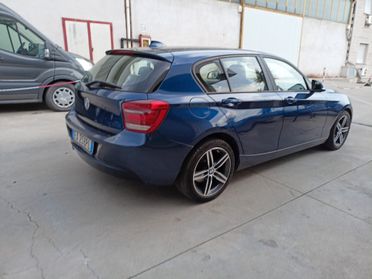Bmw 116d 5p. Sport automatica 115 cv km originali