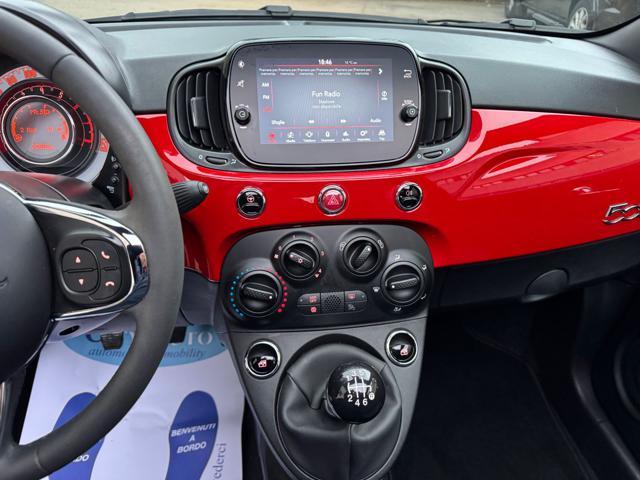 FIAT 500 C 1.0 Hybrid Red KM. 20.800